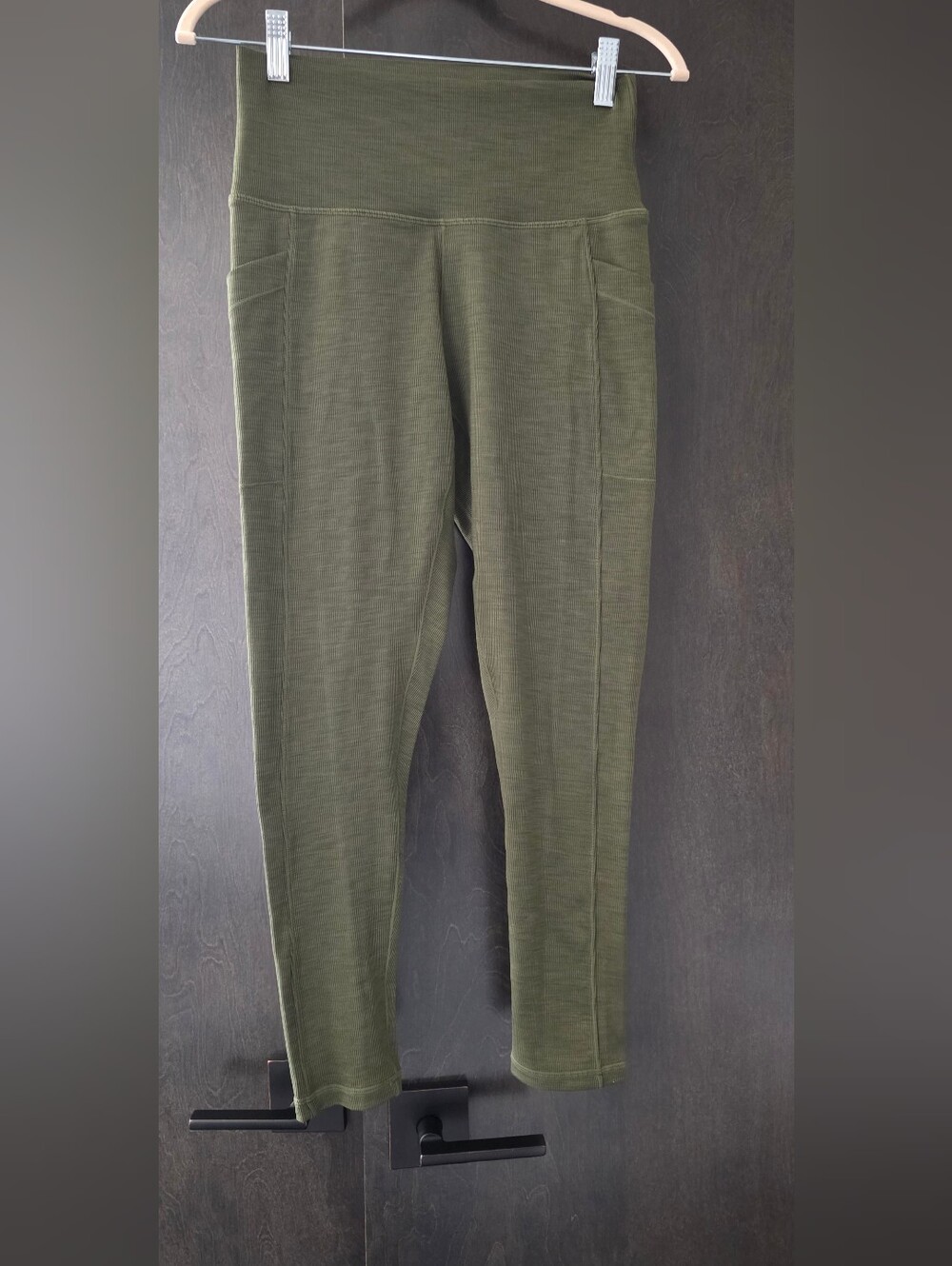 Prana Becksa Ribbed Leggings Size Medium New